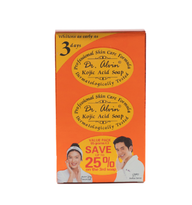 Picture of Dr Alvin Kojic Acid Soap 90g x 3 (Philippine)