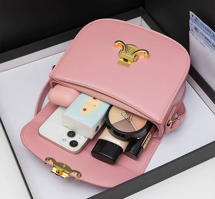 Picture of Elegant Trendy Shoulder Women's Classic Solid Color Armpit Bag