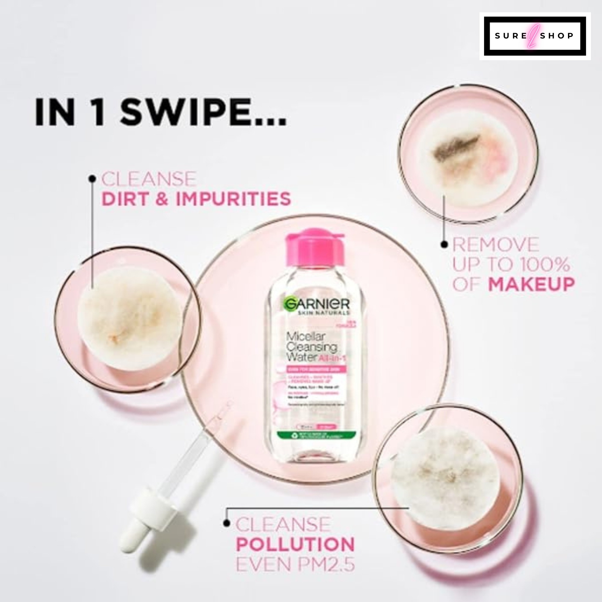 Picture of Garnier Skin Naturals Micellar Cleansing Water (125ml)