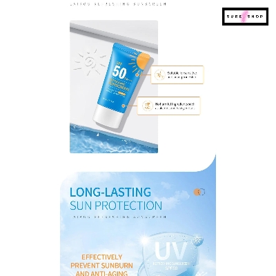 Picture of LAIKOU Refreshing Sunscreen Moisturizing Whitening Sun Cream Oil-control Sunblock Cream Bleaching Facial Skin Care SPF 50 PA+++
