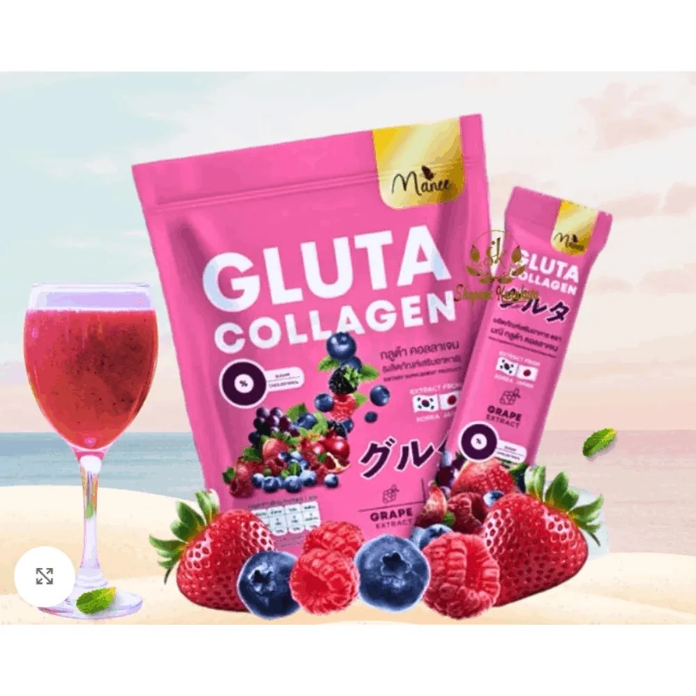 Picture of Manee Gluta Collagen Pink Juice – 1 Pack (30 Sachets)