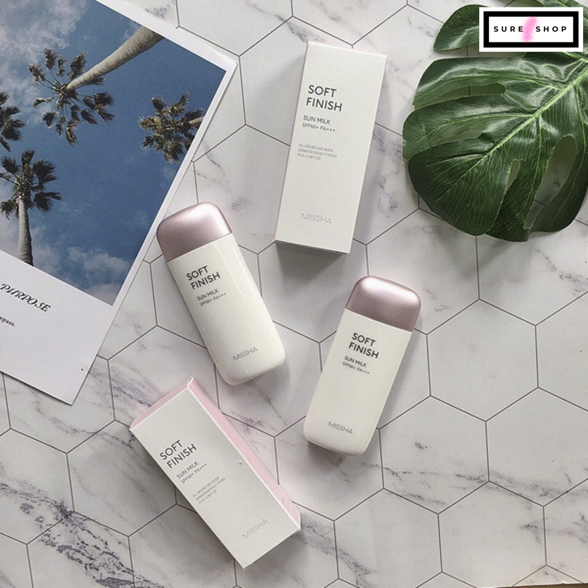 Picture of Missha All Around Soft Finish Sun Milk SPF50+ 70ml