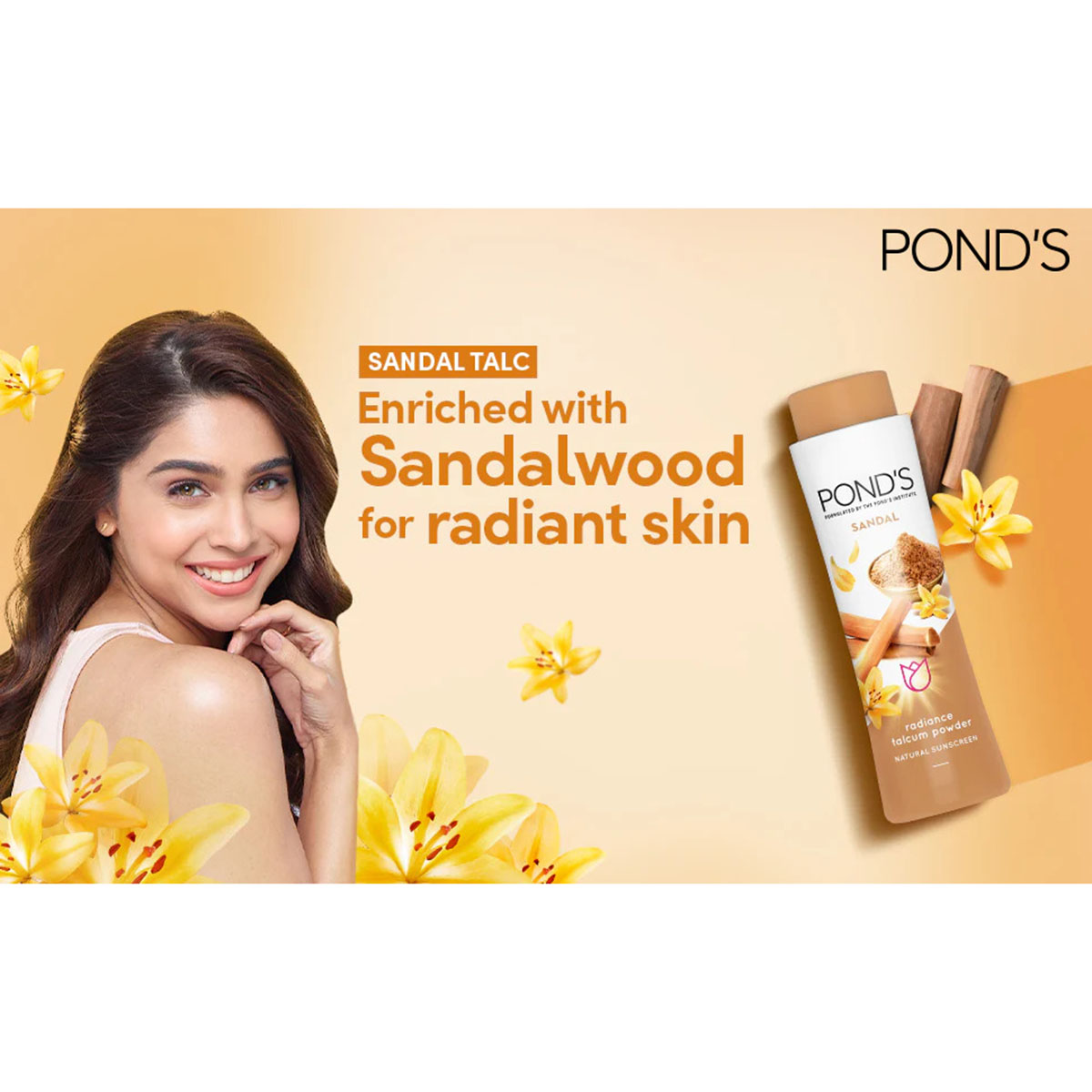 Picture of Pond’s Sandal Talcum Powder 15gm1pcs