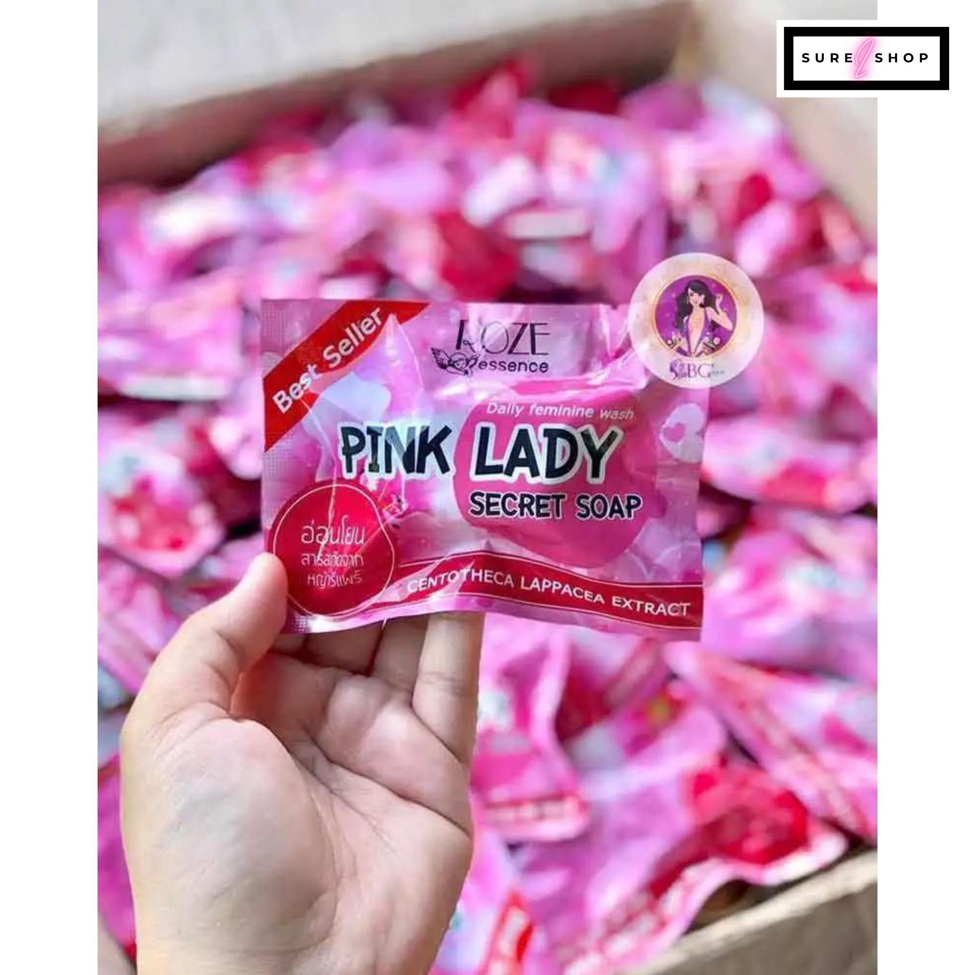 Picture of ROZE Essence Pink Lady Secret Soap - 30g