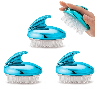Picture of Shampoo Brush / Hair Scalp Massage Brush Silicone Hair Care
