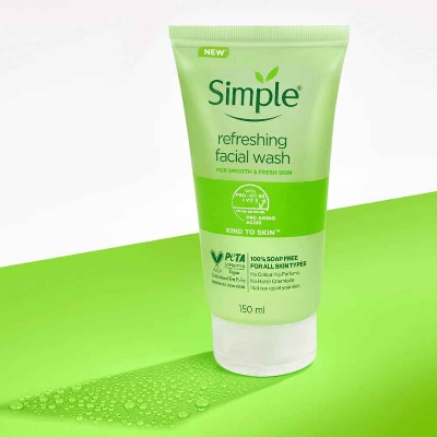 Picture of Simple Kind to Skin Refreshing Facial Wash Gel 150ml