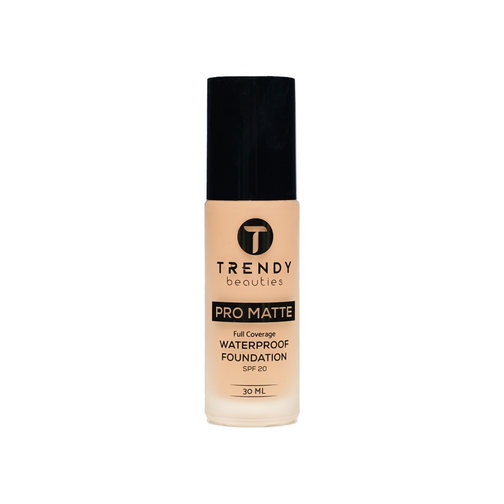 Picture of TRENDY beauties Pro Matte Waterproof Foundation with SPF20