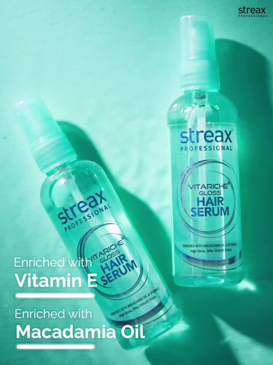 Picture of Vitariche Gloss Hair Serum India 115ml {Streax}