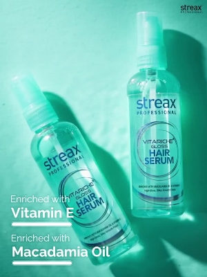 Picture of Vitariche Gloss Hair Serum India 115ml {Streax}