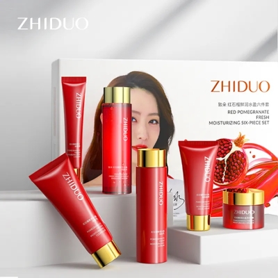 Picture of ZHIDUO Red Pomegranate Skin Care For Glass Skin