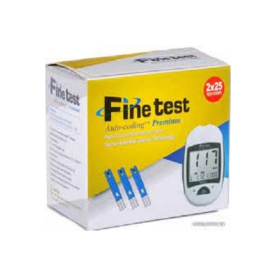 Picture of Fine Test Blood Glucose Test Strip 50 pice