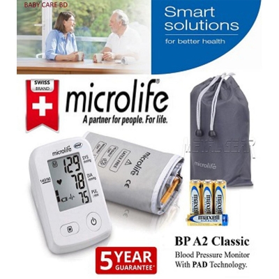 Picture of Auto Blood Pressure Machine - Microlife Digital Blood Pressure Monitor Set
