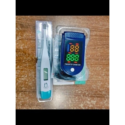 Picture of Pulse Oximeter Fingertip And thermometer Combo Offer