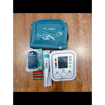 Picture of Digital bp mechine ,Digital thermometer and pluse oxymeter .3 combo