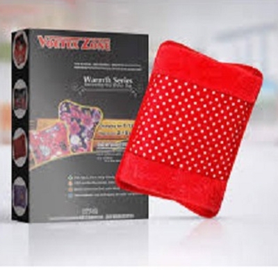 Picture of Electric Velvet Heating Pad/Hot Water/Heat Pouch Bag l For Pain Relief Multicolour - Hot Water Bag - hot water bag