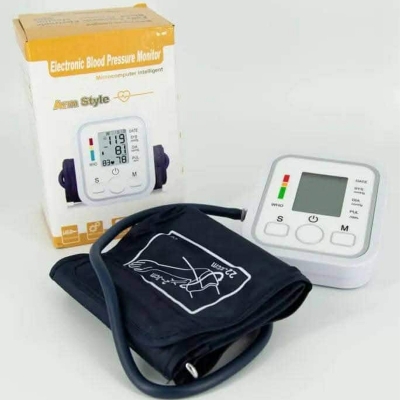 Picture of Digital Blood Pressure Machine Health Monitoring Device for Adults at Home Use