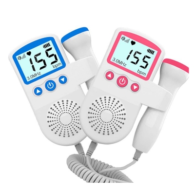 Picture of Fetal Doppler Upgraded 2.5MHz Fetal Home Pregnancy Heart Rate Monitor Baby Fetal Heart Rate Detector LCD Display No Radiation