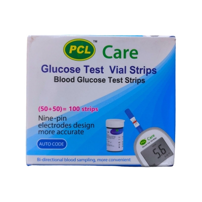 Picture of PCL Care Glucose Test Vial Strips 50 pcs
