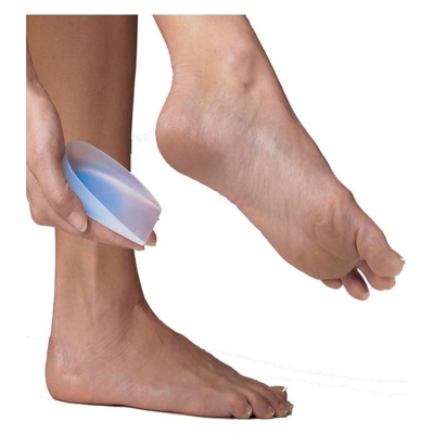 Picture of Heel Cushion Silicone White & Blue