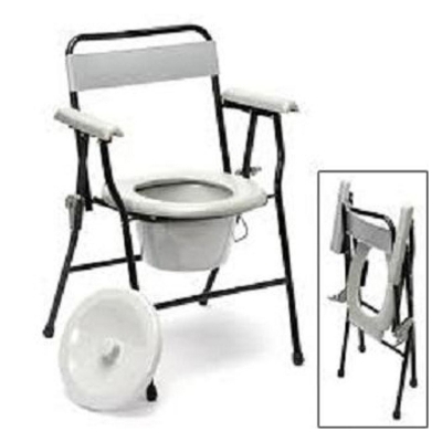 Picture of Folding Commode Chair(Steinless Steel)