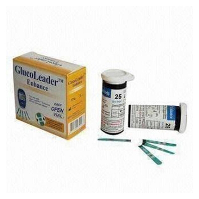 Picture of GlucoLeader Enhance BLUE Strips For Blood Glucose Monitor Test Strips