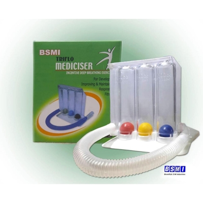 Picture of 3 Balls Respiratory Lung Exerciser(Generic/Romsons branded)