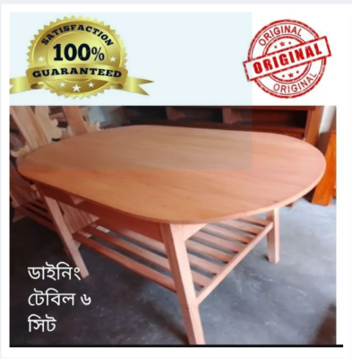 Picture of Dining table, big size 6 sit
