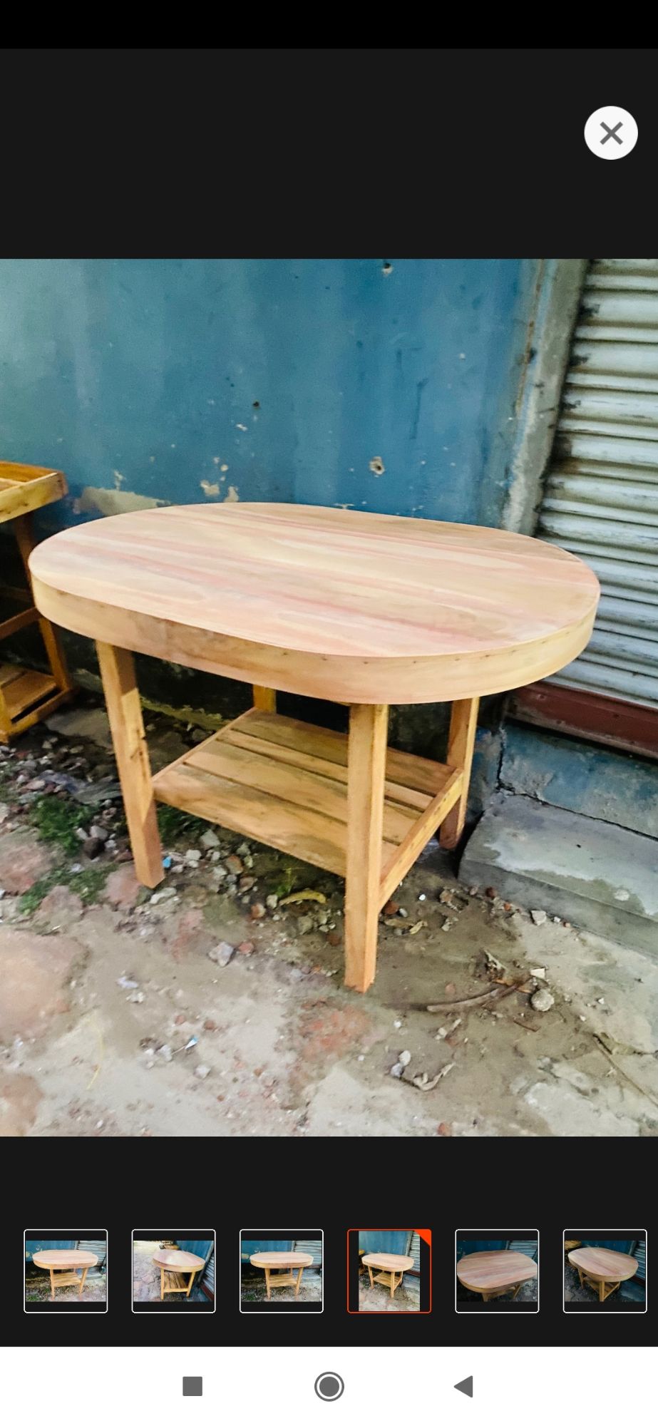 Picture of Dining Table 4 parsons Wooden restaurant table 4fit