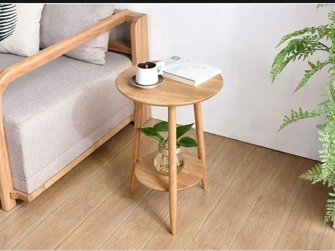 Picture of wooden Coffee Table Size : 42x60 cm.