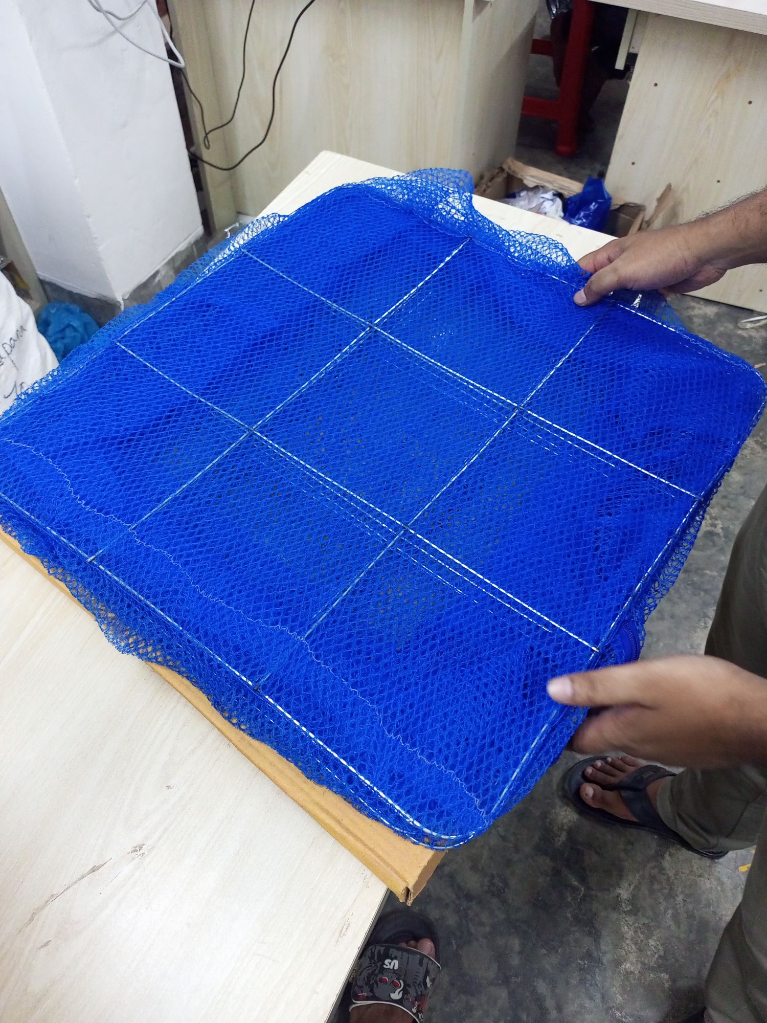 Picture of Foldable 4 layer Multifunctional Food Drying Case - Blue