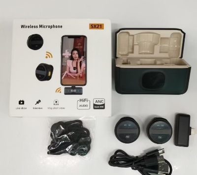 Picture of EXPERT Buds T200 Lite Wireless Earbuds – 65H Battery, Clear Call & Deep Bass Headphones - Black