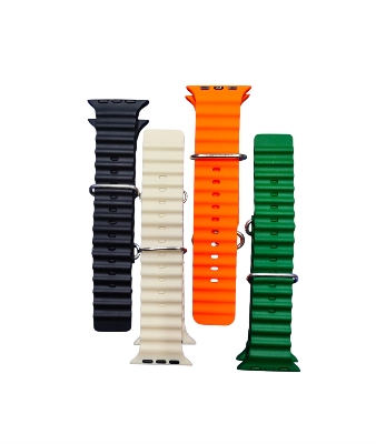 Picture of Ocean Silicone Smartwatch Strap 42mm/43mm/44mm/45mm/46mm