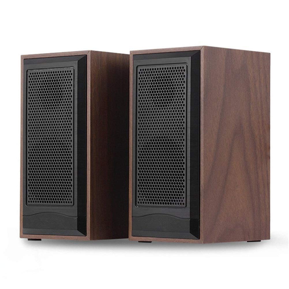 Picture of FT-102 Wooden Computer Speaker | USB Powered Multimedia Speaker | Deep Bass Stereo Sound