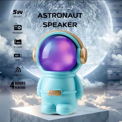 Picture of NEW X-808 Astronaut Light Portable Radio Astronaut Smart BT Speaker Astronaut Design LED Night Light Music Speaker