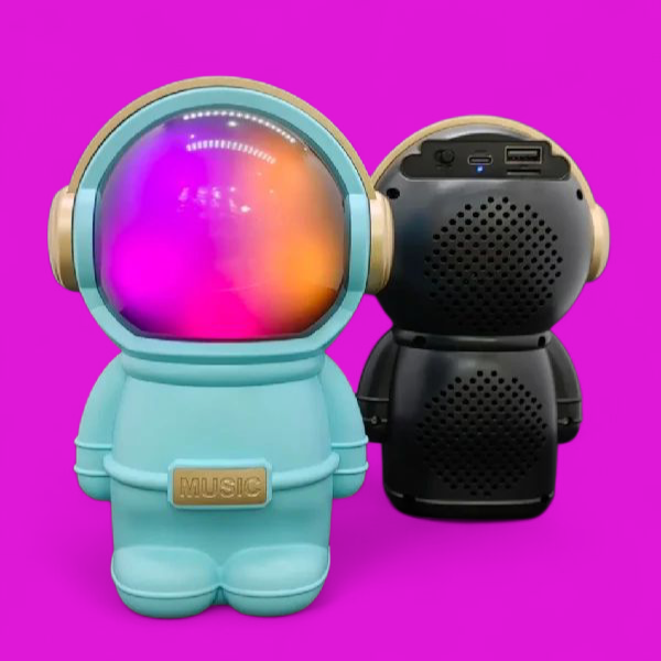 Picture of NEW X-808 Astronaut Light Portable Radio Astronaut Smart BT Speaker Astronaut Design LED Night Light Music Speaker