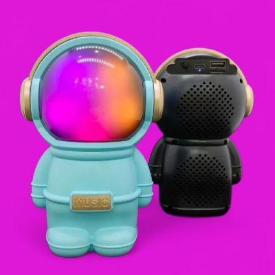 Picture of NEW X-808 Astronaut Light Portable Radio Astronaut Smart BT Speaker Astronaut Design LED Night Light Music Speaker