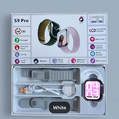 Picture of S9 Pro Smart Watch | Bluetooth Calling | Heart Rate & BP Monitor | Full Touch Display