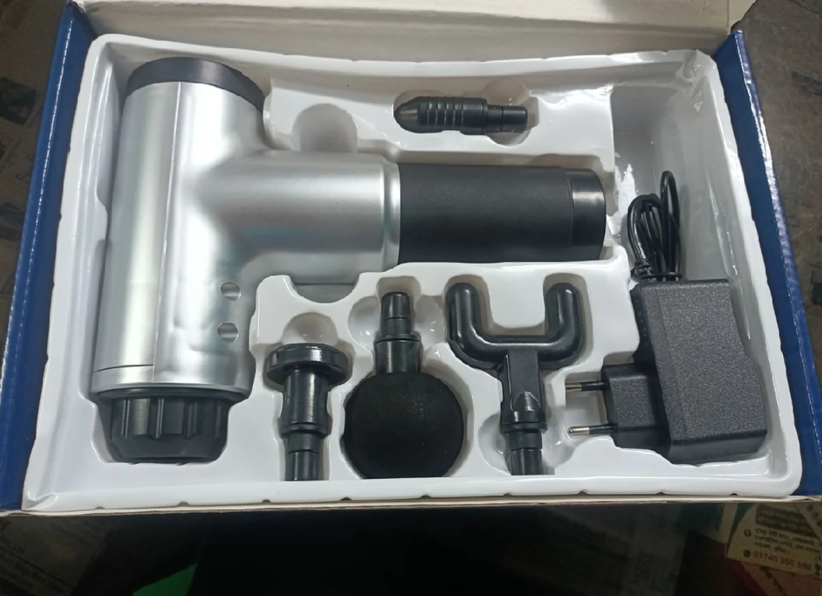 Picture of KH-320 Fascia Massage Gun | Deep Tissue Muscle Massager | 6 Speed Vibration | Body Pain Relief & Muscle Recovery