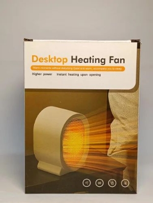 Picture of Desktop Mini Heater 400W | Portable Electric Fan Heater with Overheat Protection