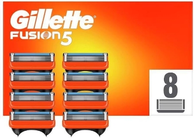Picture of Gillette Fusion5 Razor Blade Refill Cartridges 8 Pack