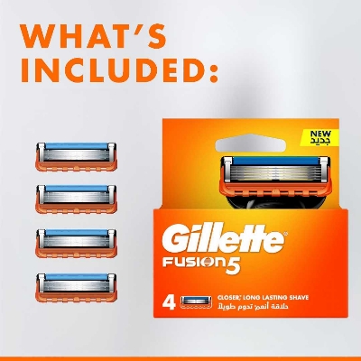 Picture of Fusion 5 Razor Blades 4Pcs( PACK OF 1 )