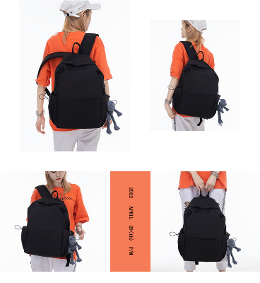 Picture of Minimalist Black Backpack for Every Day Hustle
