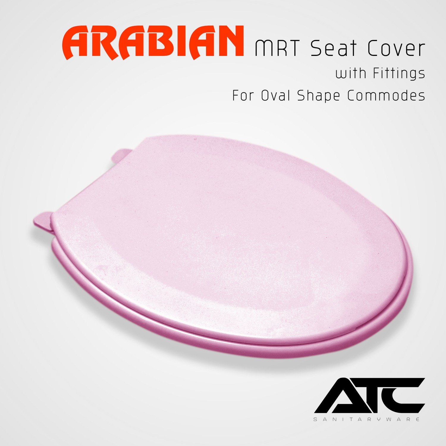 Picture of Oval shape Commode seat cover, , water closet seat for RAK, STILLA, ROSA, CHARU (Standard Quality)