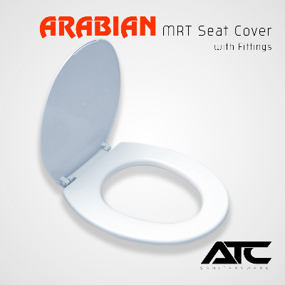 Picture of Oval shape Commode seat cover, , water closet seat for RAK, STILLA, ROSA, CHARU (Standard Quality)