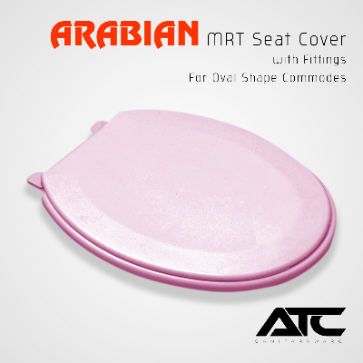 Picture of Oval shape Commode seat cover, , water closet seat for RAK, STILLA, ROSA, CHARU (Standard Quality)