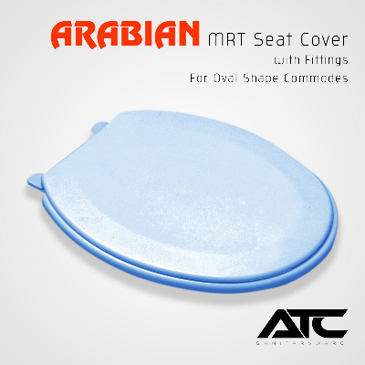 Picture of Oval shape Commode seat cover, , water closet seat for RAK, STILLA, ROSA, CHARU (Standard Quality)