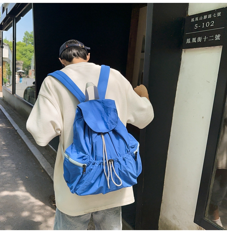 Picture of Ultra-Light Water-Resistant Everyday Backpack – Blue