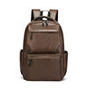Picture of Style PU Leather Fashion Mens Backpack - Dark Brown