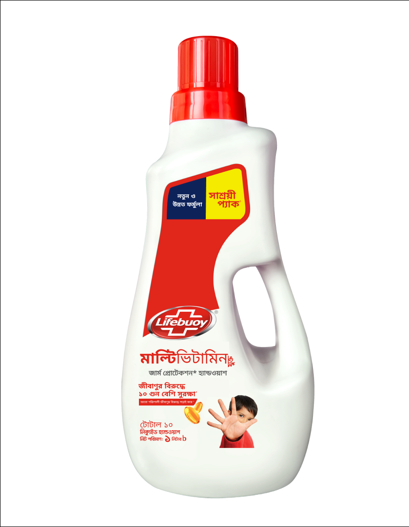 Picture of Lifebuoy Handwash (Soap) Total Bottle 1L