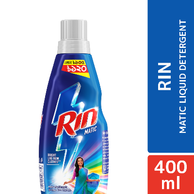 Picture of Rin Liquid Detergent Matic 400ml